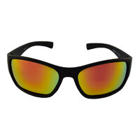 Rocko's Polarised Sunglasses Dingo C3 Matte Black / Red Revo