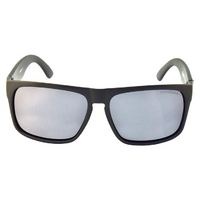 Rocko's Polarised Sunglasses Harley C1 Matte Black / Smoke