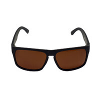 Rocko's Polarised Sunglasses Harley C4 Matte Black / Brown