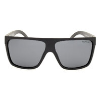 Rocko's Polarised Sunglasses Showtime C1 Matte Black / Smoke