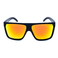 Rocko's Polarised Sunglasses Showtime C3 Matte Black / Red Revo