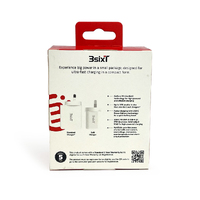 Wall Charger GaN 35W USB-C PD + QC27W USB-A - 3SIXT