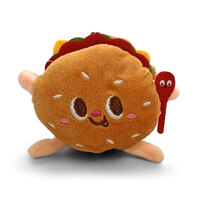 Mini Mates Burger Key Chain Plush