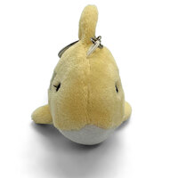 Mini Mates Yellow Shark Key Chain Plush