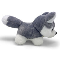 Mini Mates Grey Husky Large Plush Toy