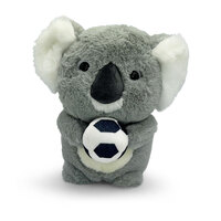 Mini Mates Grey Soccer Koala Large Plush Toy