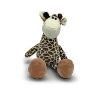 Mini Mates Yellow/Brown Giraffe Large Plush Toy