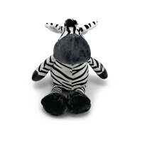 Mini Mates Black/White Zebra Large Plush Toy