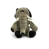 Mini Mates Grey Elephant Large Plush Toy