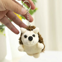 Porcupine Keyrings Plush | White | 10 cm | Mini Mates