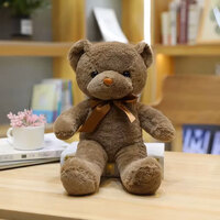 Teddy Bear Large Plush | Dark Brown | 25 cm | Mini Mates