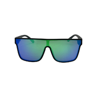 For Your Eyes Only | C21 | UV400 Protection | Sunglasses | Black Frame | Green Revo