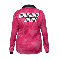 Mangrove Jacks Fishing Shirt Pink Available In Various Sizes