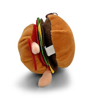 Mini Mates Burger Key Chain Plush