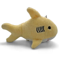 Mini Mates Yellow Shark Key Chain Plush