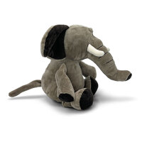 Mini Mates Grey Elephant Large Plush Toy