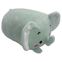 Mini Mates Green Elephant Medium Plush Toy