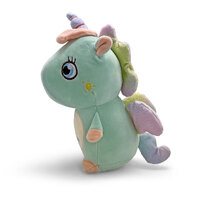 Mini Mates Green Unicorn Large Plush Toy