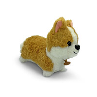 Mini Mates Tan/White Corgi Large Plush Toy