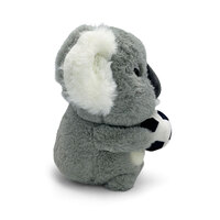 Mini Mates Grey Soccer Koala Large Plush Toy