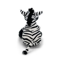 Mini Mates Black/White Zebra Large Plush Toy