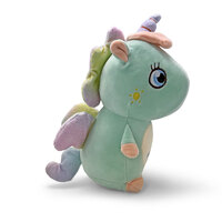 Mini Mates Green Unicorn Large Plush Toy