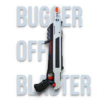 Bugger Off Blaster | White