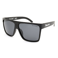 Rocko's Polarised Sunglasses Showtime C1 Matte Black / Smoke