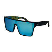 Rocko's Polarised Sunglasses What You Need C8 Matte Black / Ice Blue Revo Lens