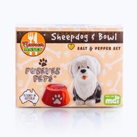 Flavour Mates Sheepdog Salt & Pepper Set