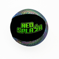 Splash Skim Ball - Multi-Colour -  Black with Green 