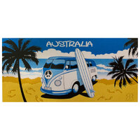 Beach Towel - Blue Kombi Australia