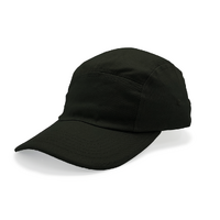 Rockos Caps - Steamer 5 Panel Black 