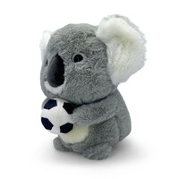 Mini Mates Grey Soccer Koala Large Plush Toy