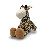 Mini Mates Yellow/Brown Giraffe Large Plush Toy