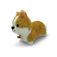 Mini Mates Tan/White Corgi Large Plush Toy