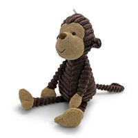 Mini Mates Brown Cord Monkey Large Plush Toy