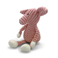 Mini Mates Pink Cord Pig Large Plush Toy