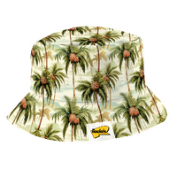 Rockos Bucket Hats - Palm Trees S/M