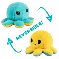 Jellyfish Medium Plush | Yellow/Blue | 19 cm | Mini Mates