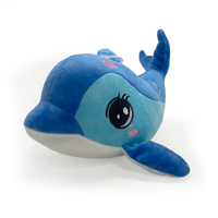 Dolphin Large Plush | Blue | 24 cm | Mini Mates