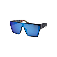 Live and Let Live | C18 | UV400 Protection | Sunglasses | Black Frame | Green Revo