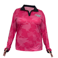 Mangrove Jacks Fishing Shirt Pink Available In Various Sizes