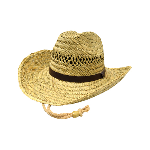 New Dorfman-Pacific Weathered Cotton Outback Hat With Chin Cord 